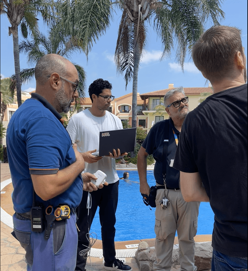 Field team briefing